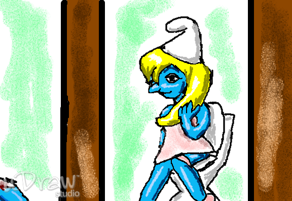 Smurfette the Flirt