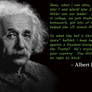 Wisdom from Einstein