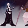 Female Pinhead and Pyramid Head