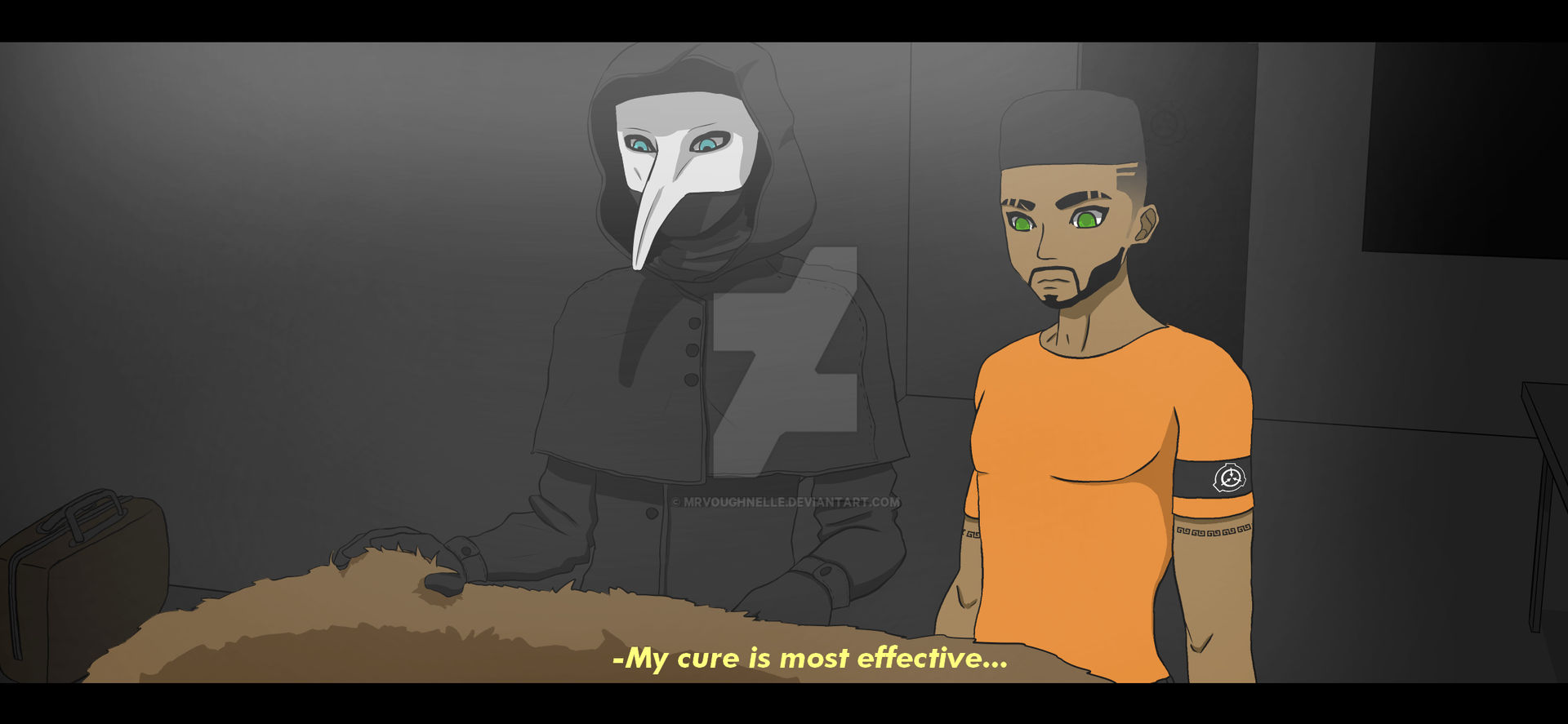 Scp 049 and 035 during the containment breach by Dr-Sammy on DeviantArt