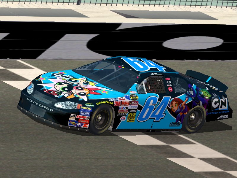 Nascar Cartoon Network Car