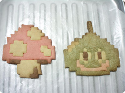 SuperMushroom and Slime cokkie