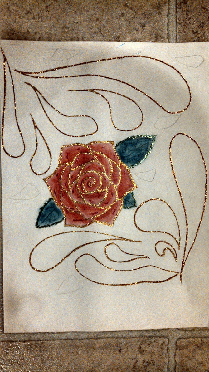 Roses Renaissance Drawing 20's/Renaissance Rose (in progress) by NyaKonekoChan on DeviantArt