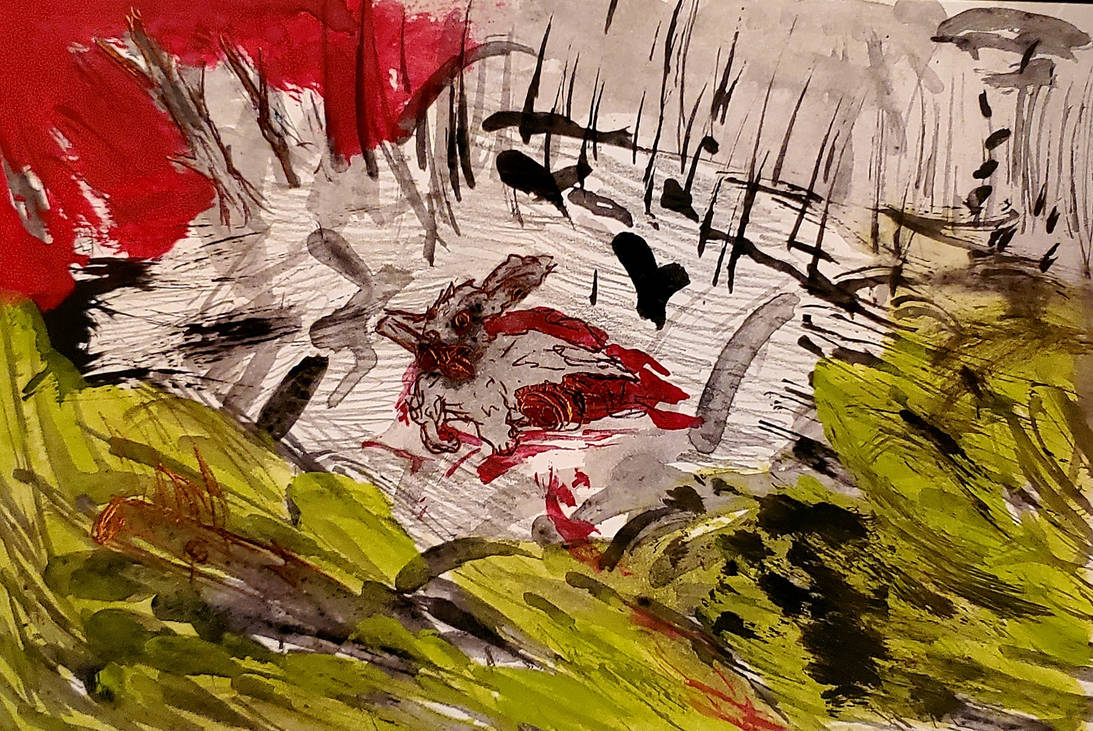 Poor Little Rabbit... by Blok--Head on DeviantArt