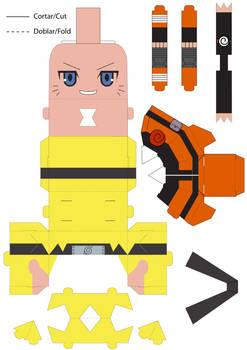 Papercraft Graphig Naruto Shippuden Version 1