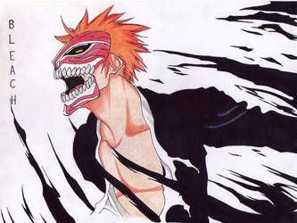 Ichigo Kurosaki (Bleach) - Mask Hollow