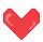 Pixelated Heart 1