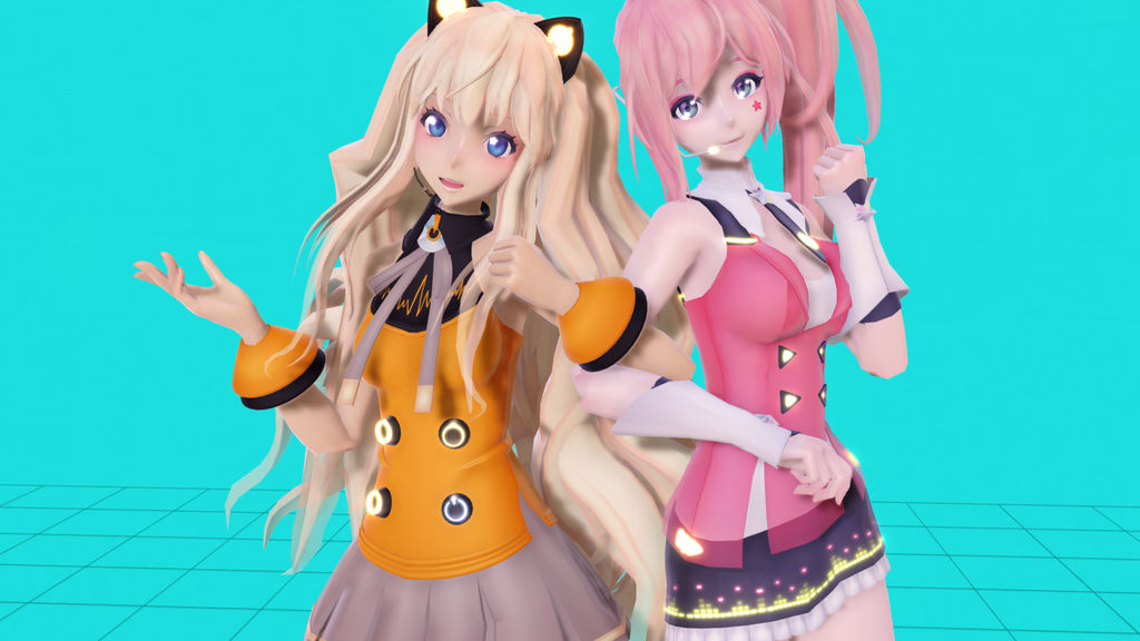 korean cuitesss [Seeu and UNI) by CupcakeRiyoko