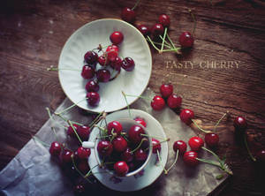 Tasty cherry by ElinasArt