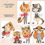 Adoptables: Set 4 (Open 3/6)