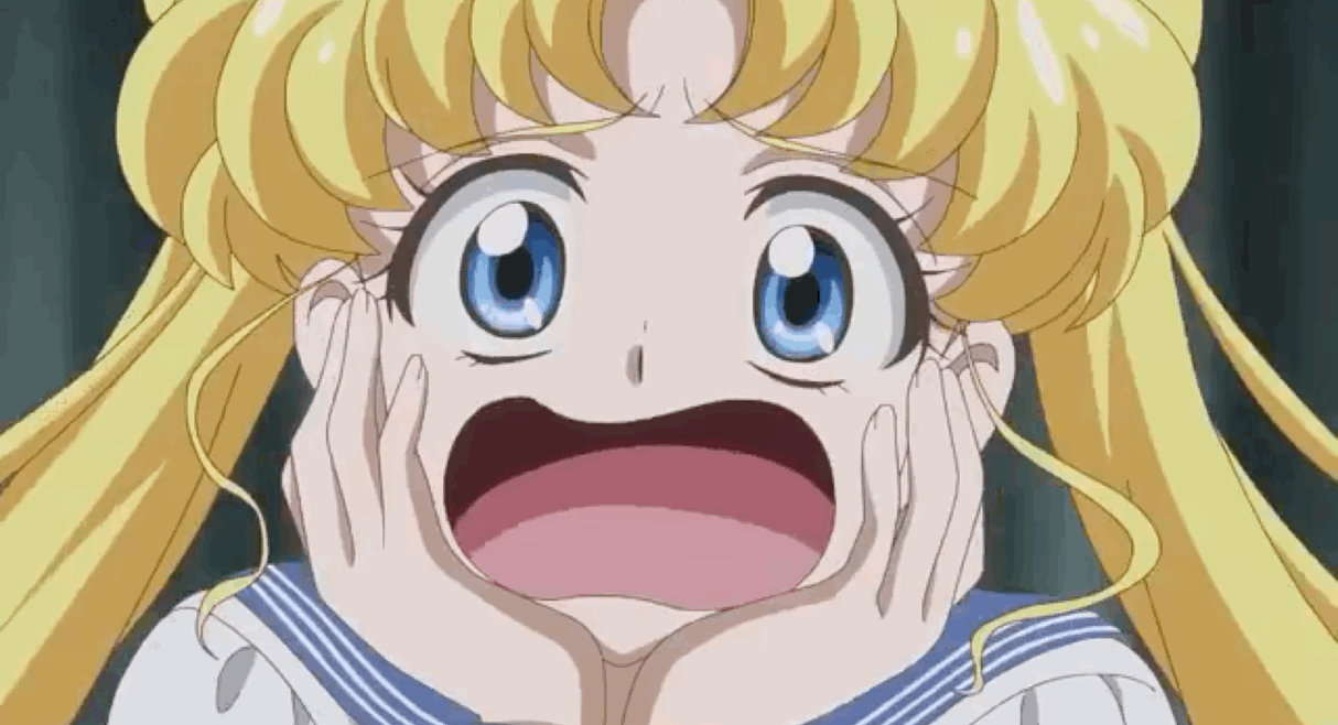 Sailor moon Crystal Usagi Scared by CuteArmy1234 on DeviantArt