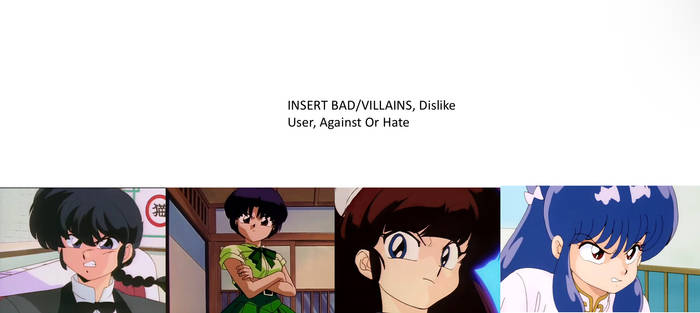 Team Ranma 1/2 Gets Angry At What
