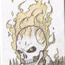 Ghost rider head