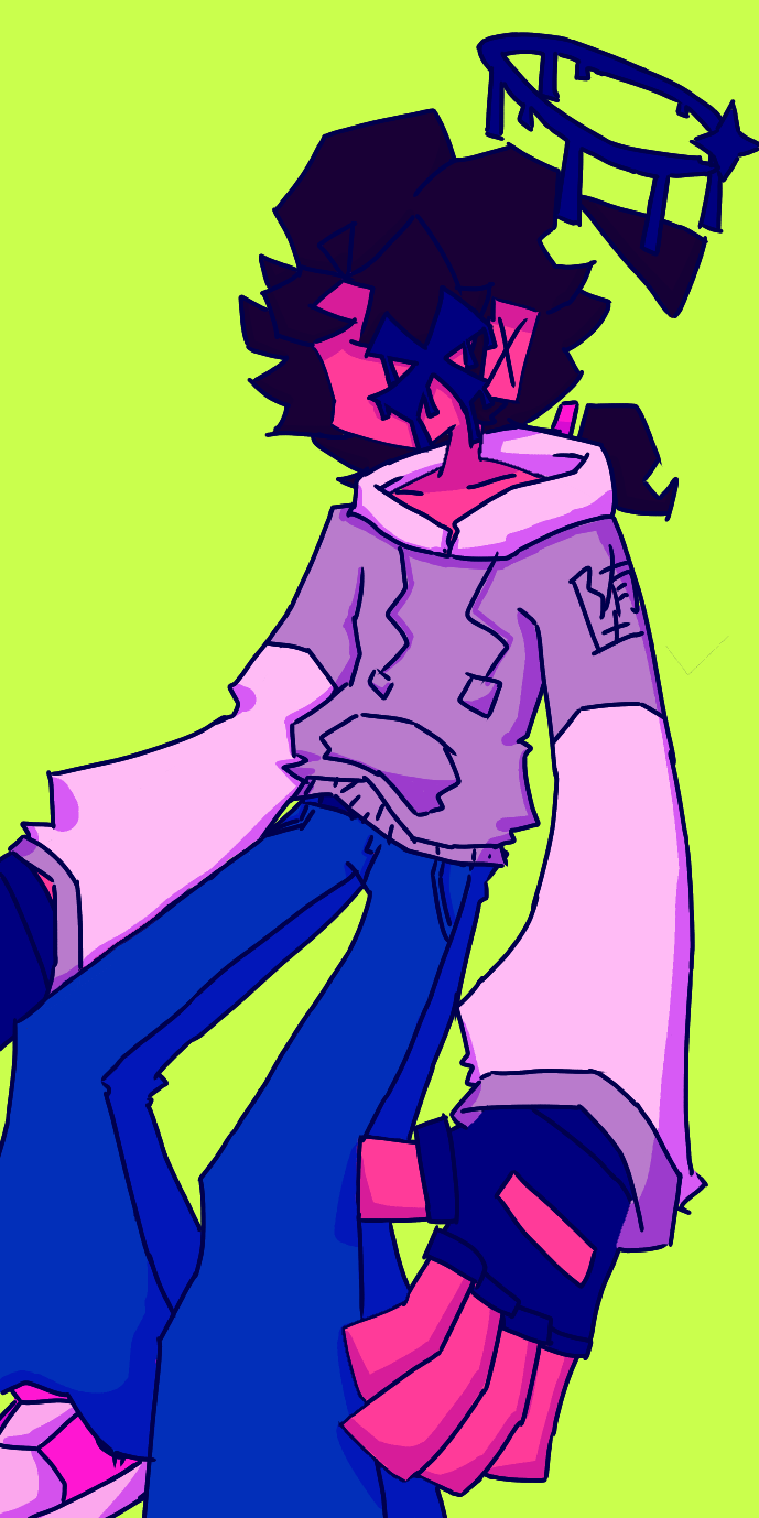 Same oc but in fnf loading screen colour pallette by XGen0cide on ...