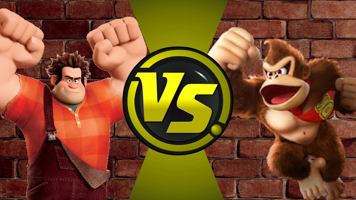Rack It Ralph Vs Wreck It Ralph Vs Donkey Kong by NoodleMcDo0dle on DeviantArt