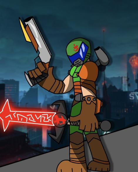 Doomguy Mario Doomguy by Mcmemey on DeviantArt