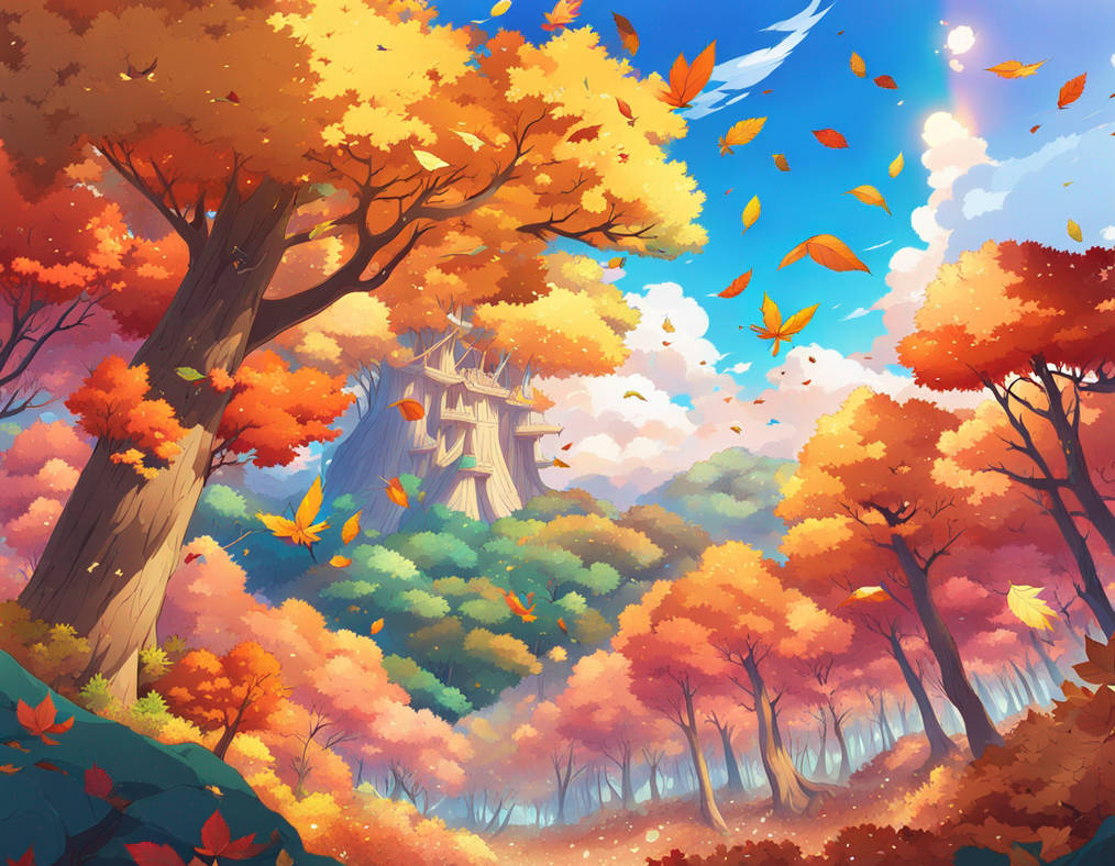 Fall Fanasty Fall Fantasy Mountain by shakespearekinglear on DeviantArt