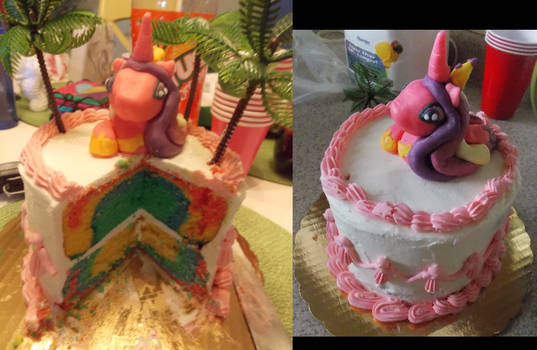 Princess Cadence cake