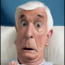 Leslie Nielsen caricature