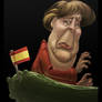 Angela Merkel caricature