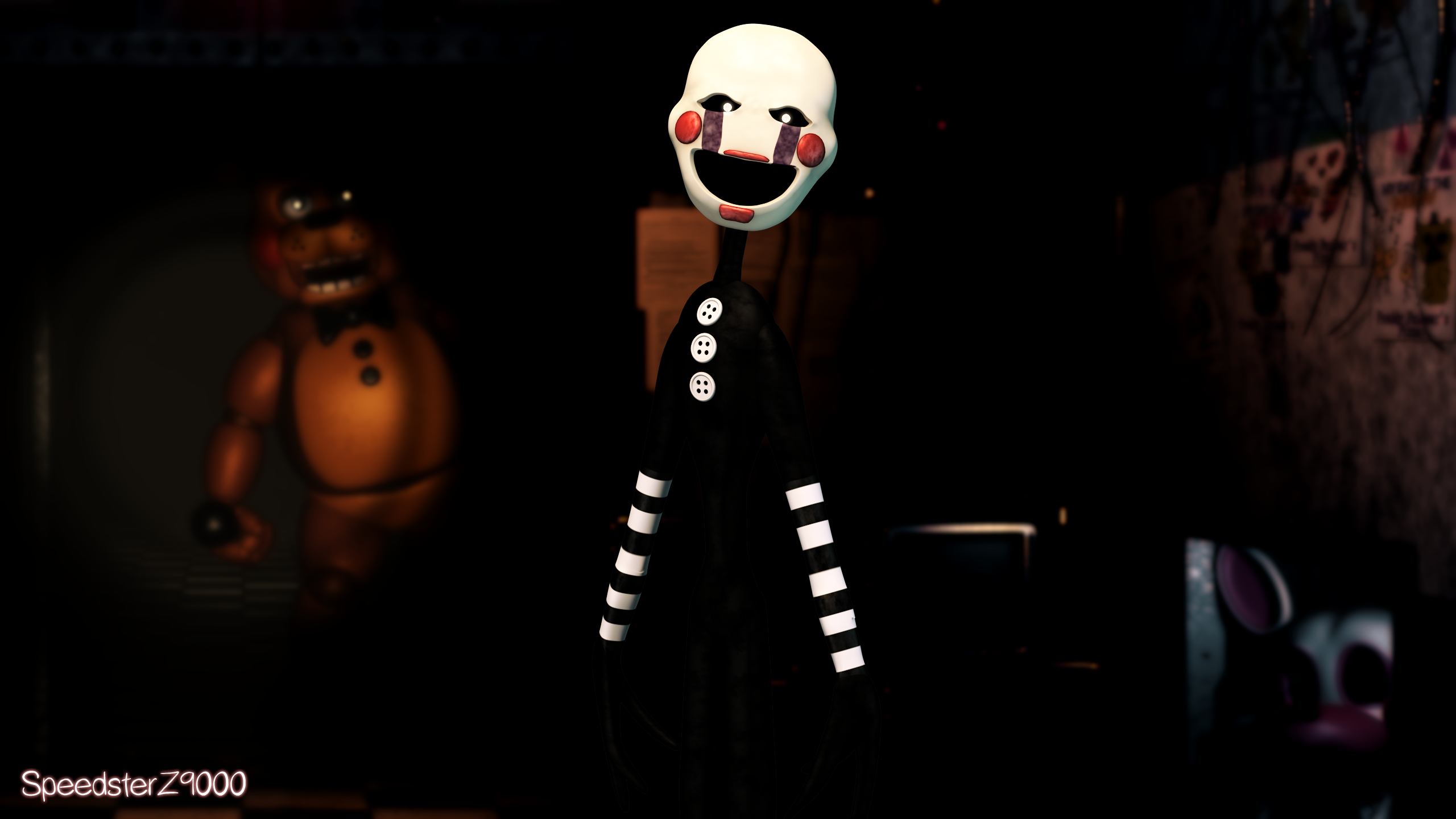 Puppet coming for you  Fnaf, Fnaf wallpapers, Marionette fnaf