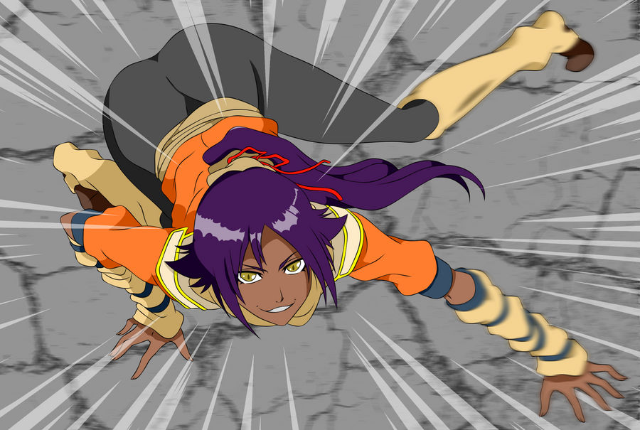 Yoruichi - Cat on the Hunt by HolyMolyManiac on DeviantArt(03)