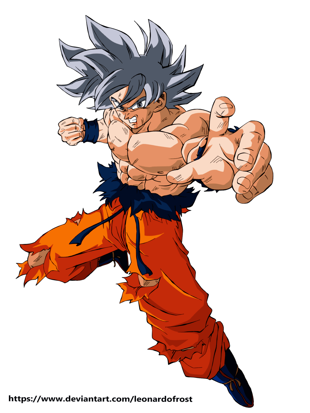 Goku instinto superior by Vini444 on DeviantArt