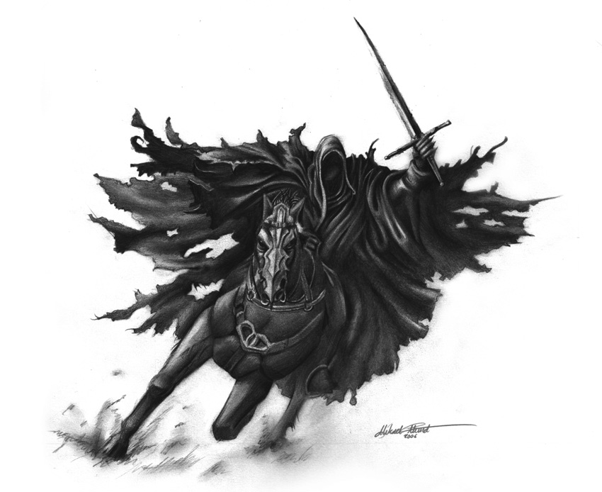 Nazgul Drawing By Regius On Deviantart