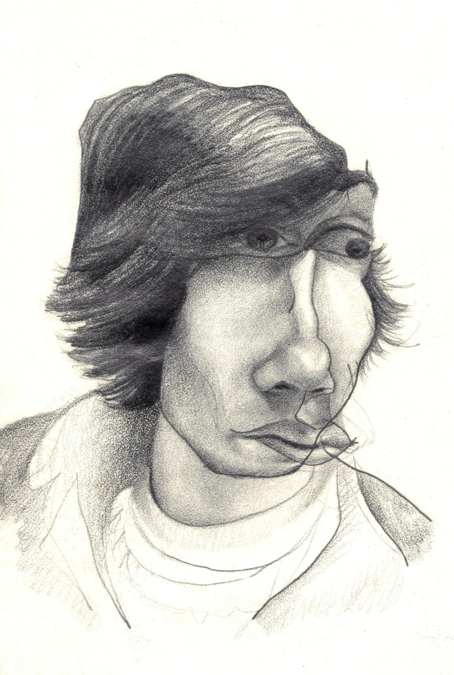 Shaded Blind Contour Drawing