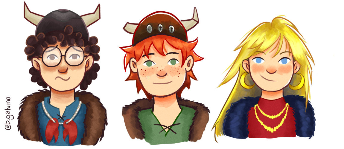 Httyd Member Httyd books - THE TRIO by BGalvino on DeviantArt