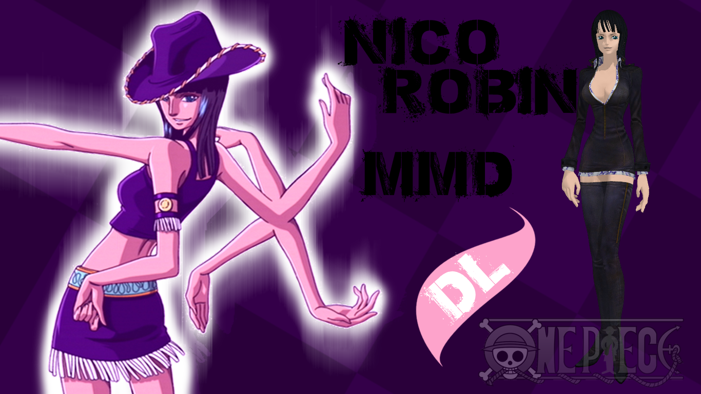 MMD One Piece Nico Robin DL