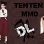 MMD Naruto Shippuden Tenten DL