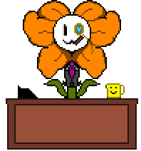 Completed Flowey Sprites by SafetyBob9001 on DeviantArt