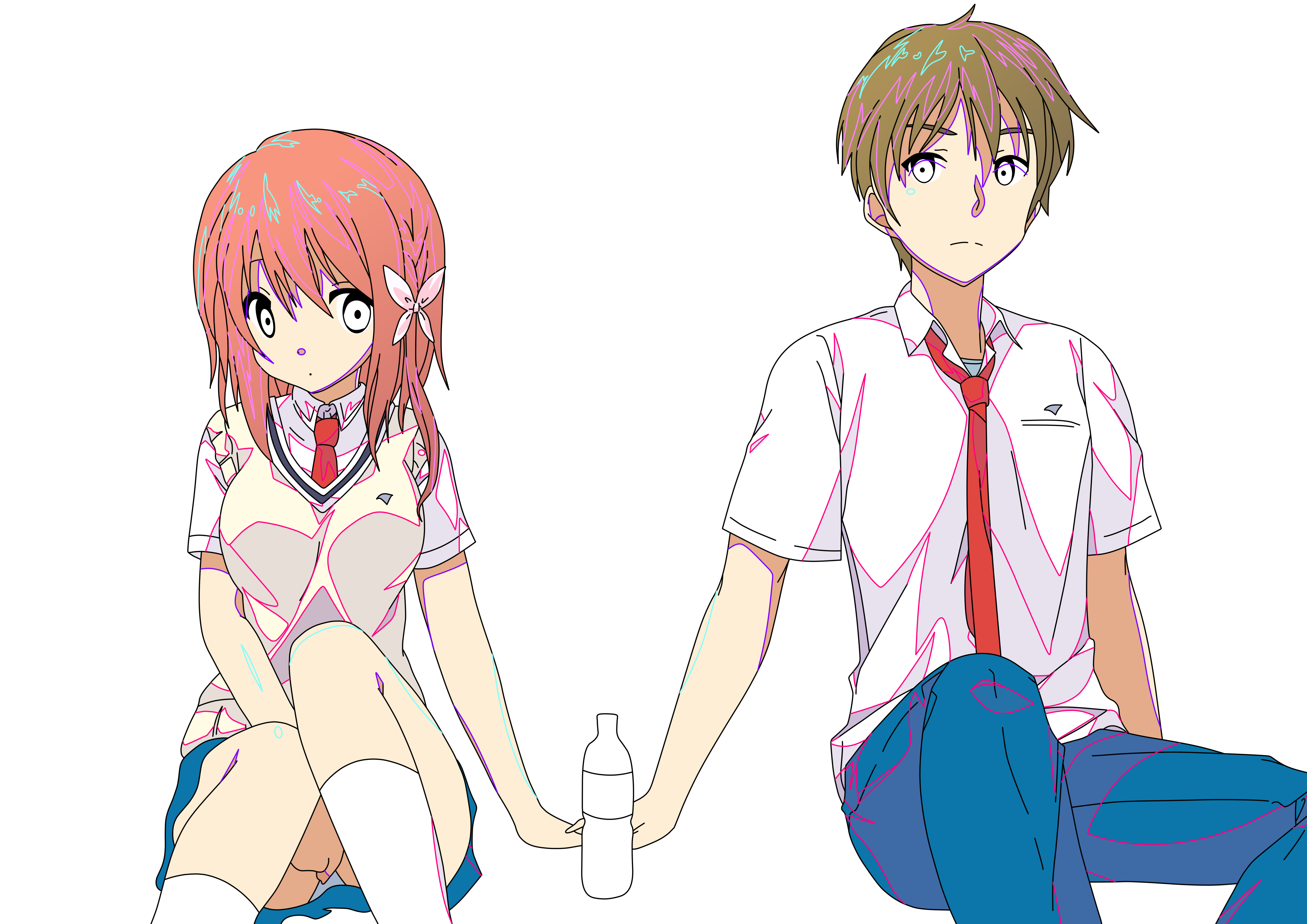 Masuzu (OreShura) tease by Ringostarr1991 on DeviantArt