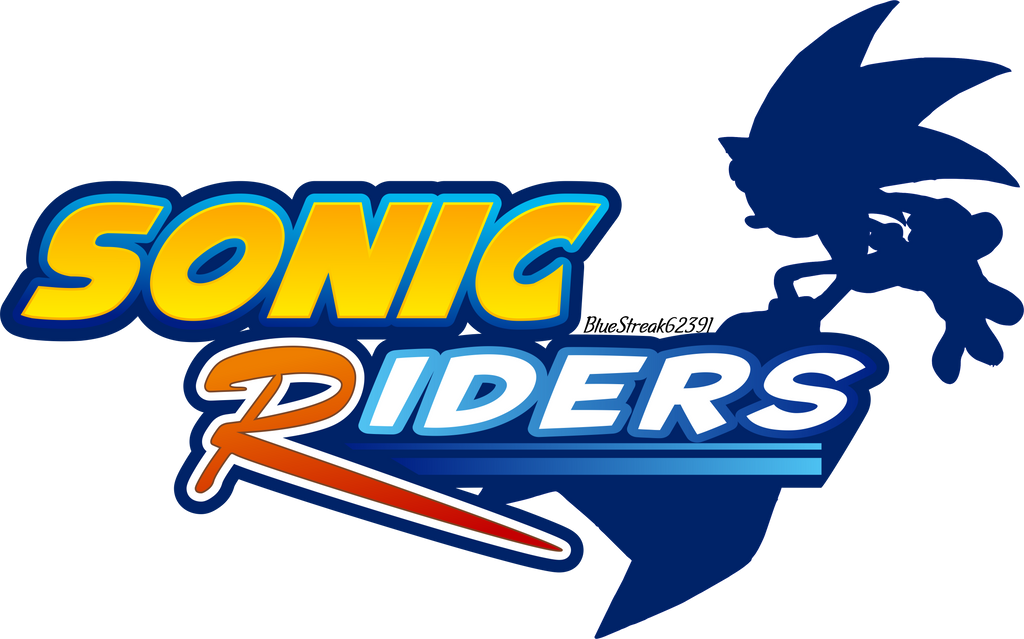 Sonic Riders title art re-creation by BlueStreak62391 on DeviantArt