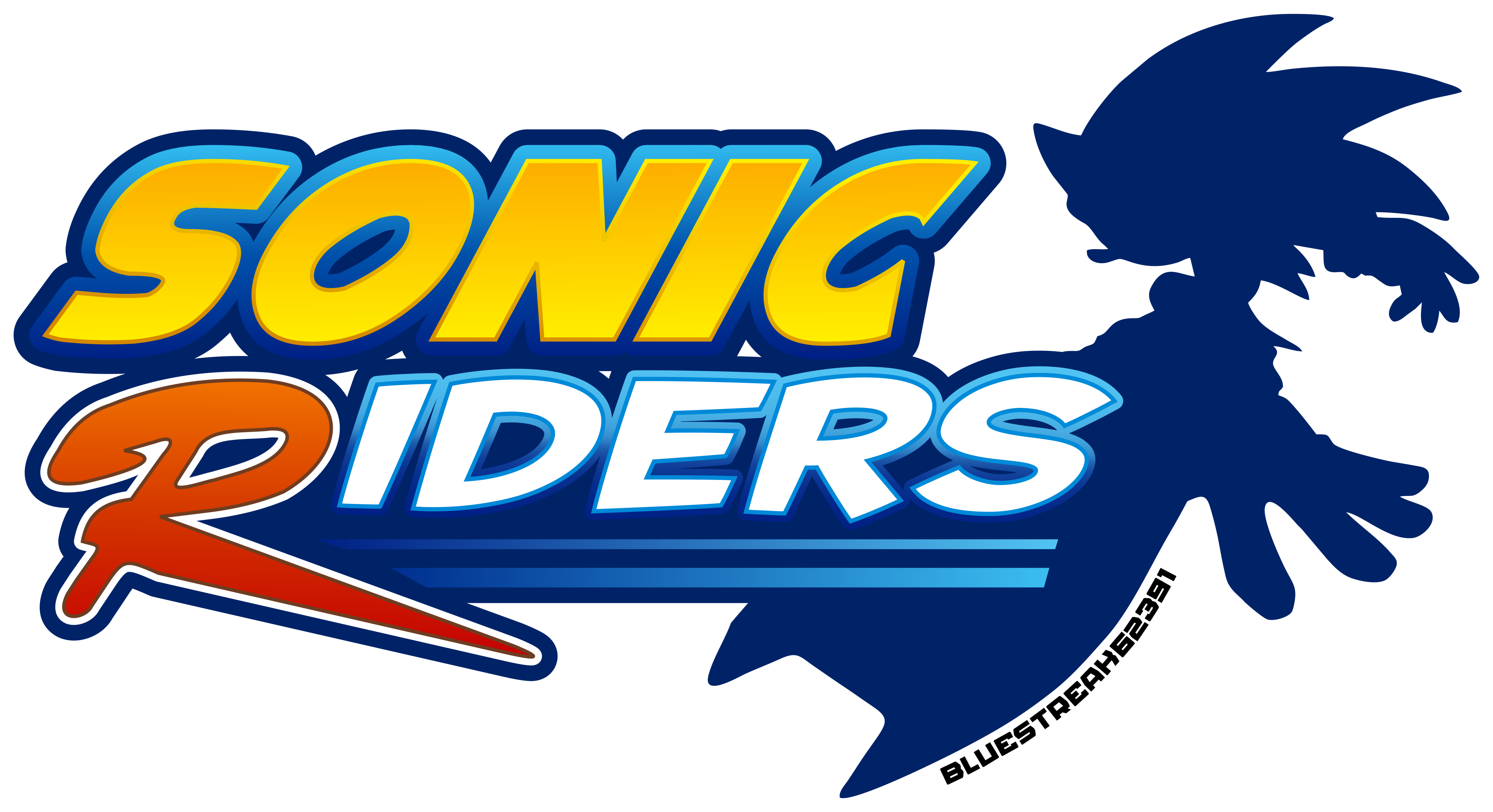 Sonic Riders logo Re-Creation by BlueStreak62391 on DeviantArt