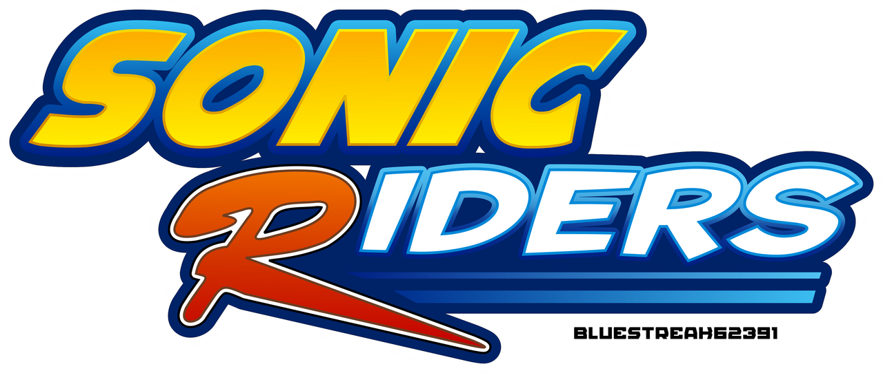 Sonic Riders logo re-creation_no Sonic by BlueStreak62391 on DeviantArt