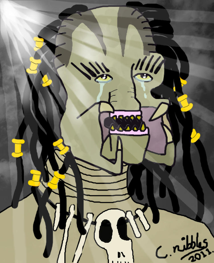 Predator Crying by cheezynibbles93 on DeviantArt