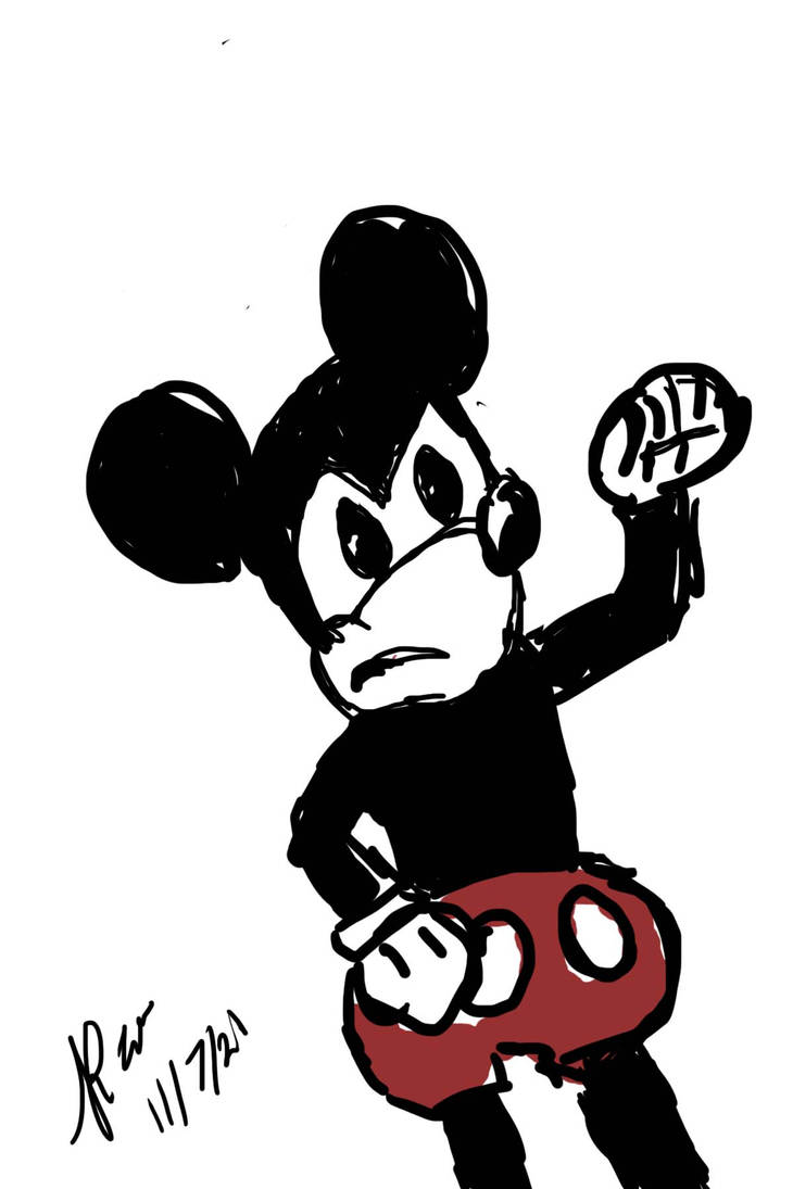 Mickey Mouse Raging Angry Mickey Mouse by Mirakat17 on DeviantArt
