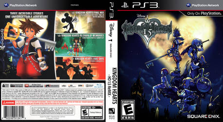 Kingdom Hearts HD 1.5 custom cover A