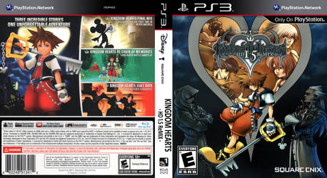 Kingdom Hearts HD 1.5 custom cover B