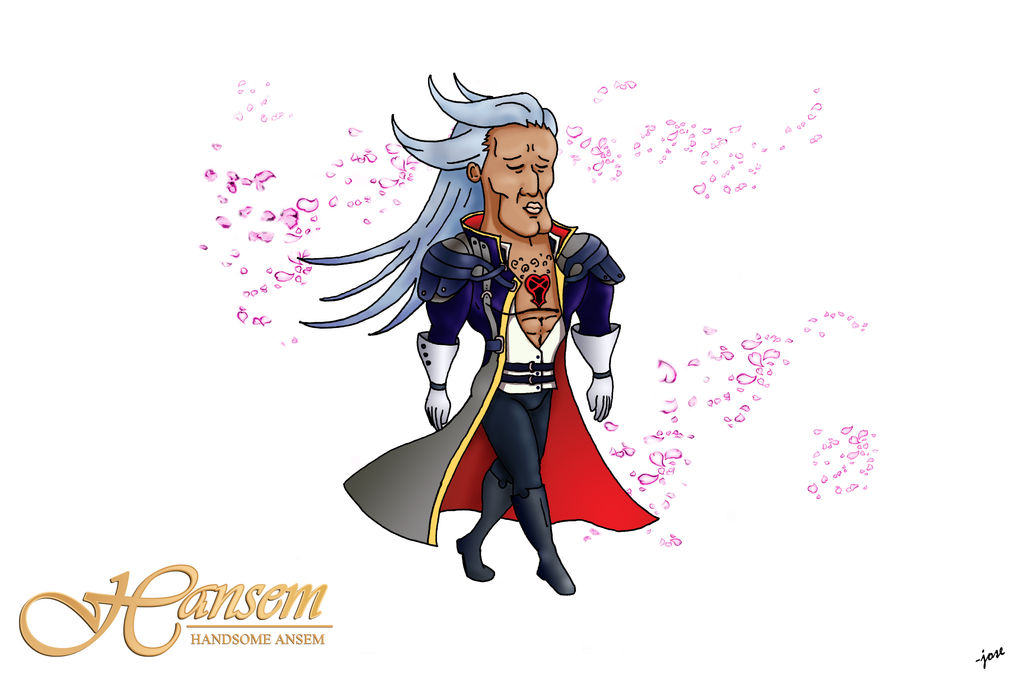 Hansem Hansem - Handsome Ansem by JoseOmatic on DeviantArt