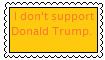 Not my President Stamp