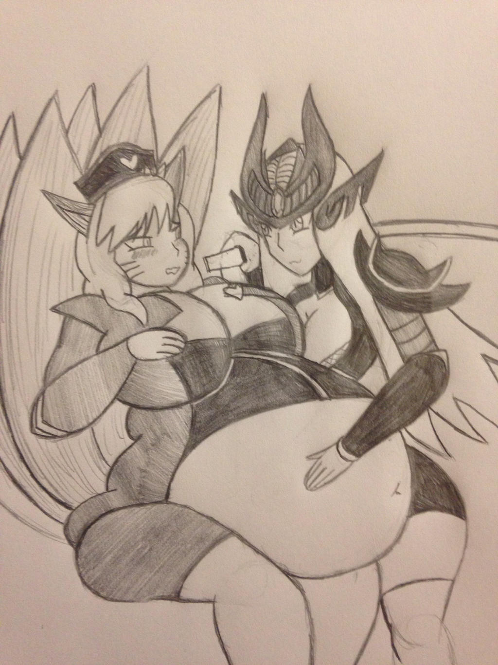 Syndra Feeds Ahri