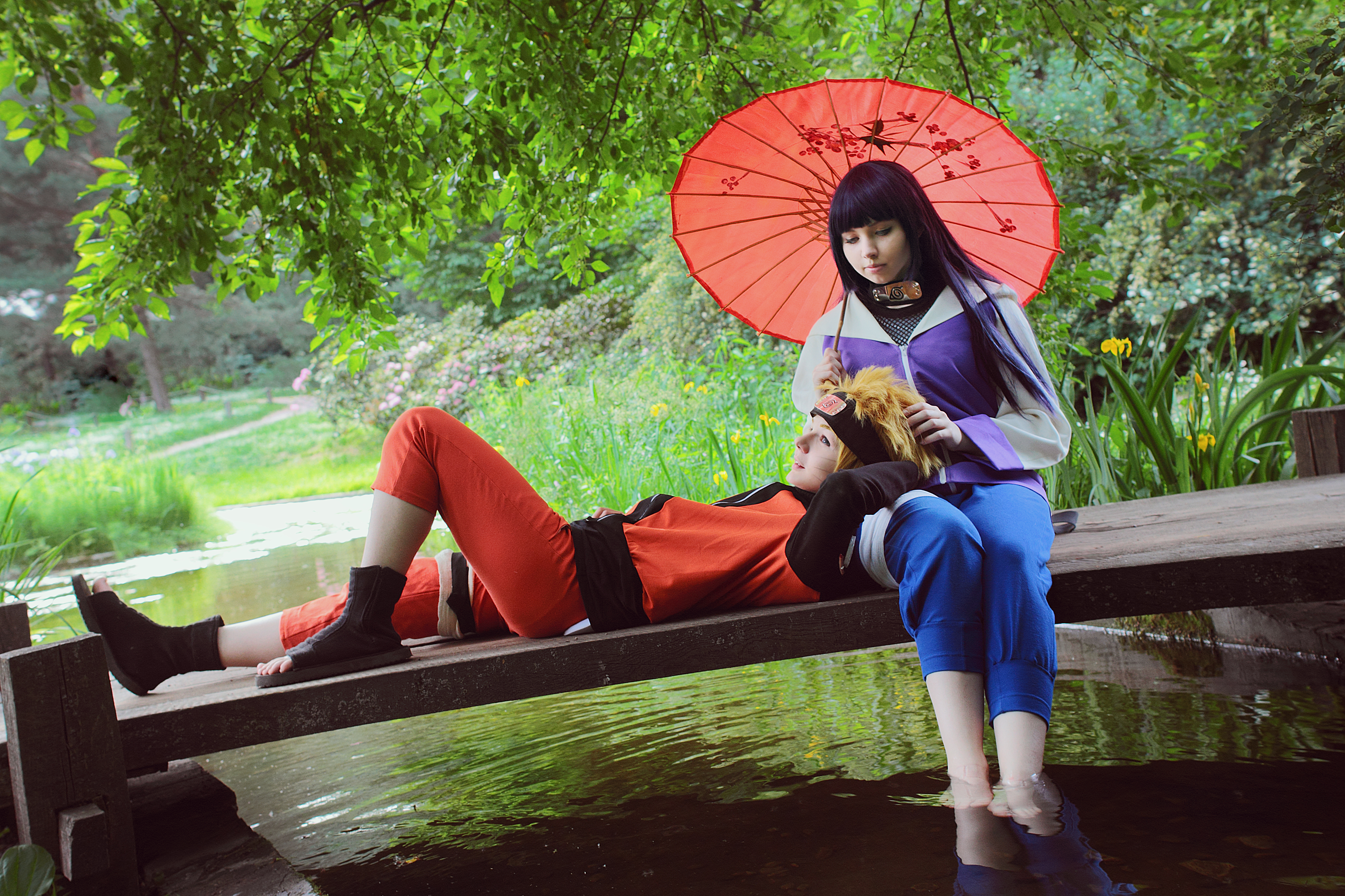 Naruto and Hinata Cosplay