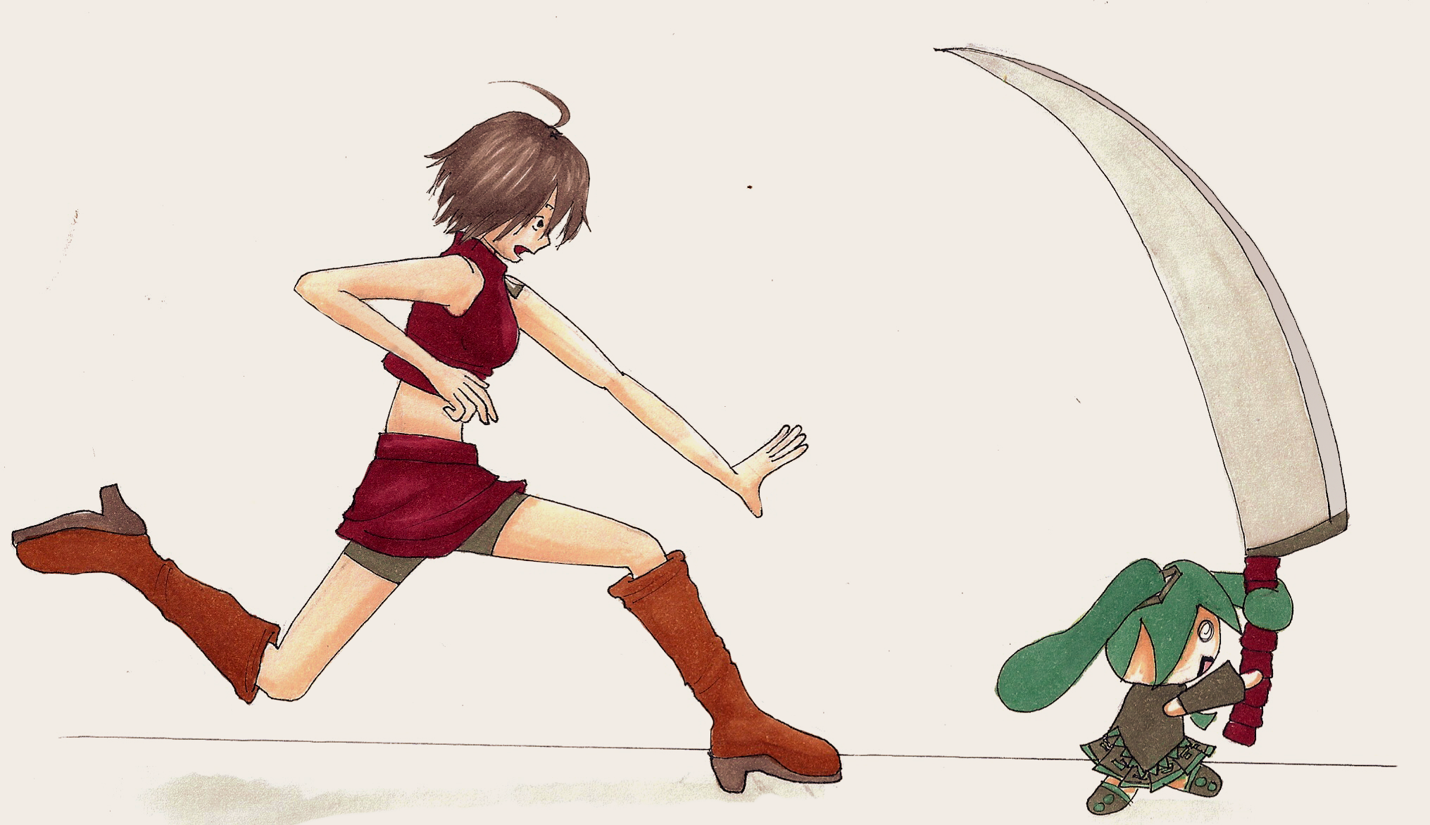 Run Meiko! Run!