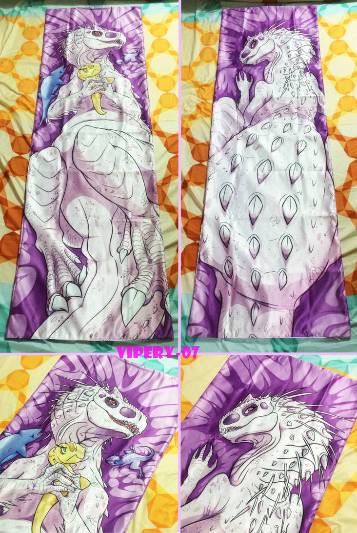 Indonimus Rex : Dakimakura Pillow (photo) by Vipery-07art