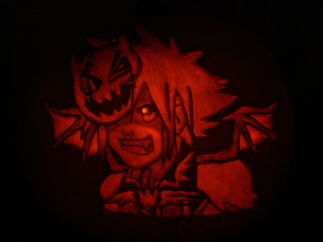 Halloween Town Sora Pumpkin