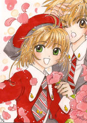 Syaoran and Sakura