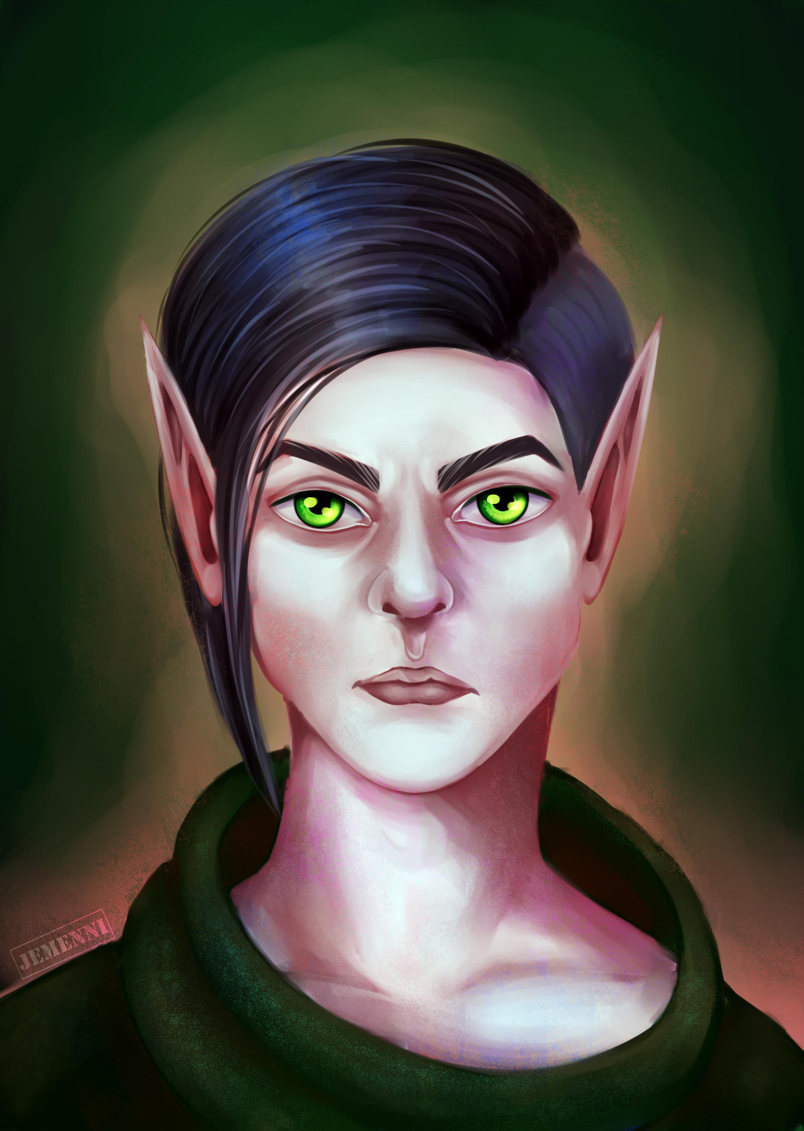 Hyperactive Elf Angry elf by Jemenni on DeviantArt